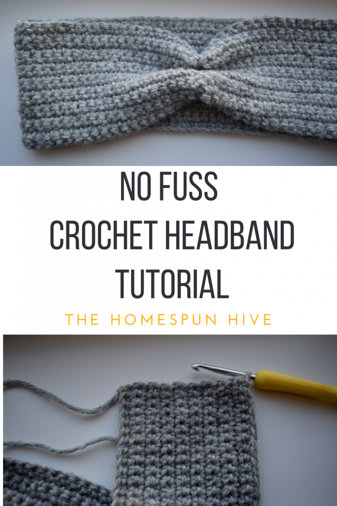 crochet headband pin
