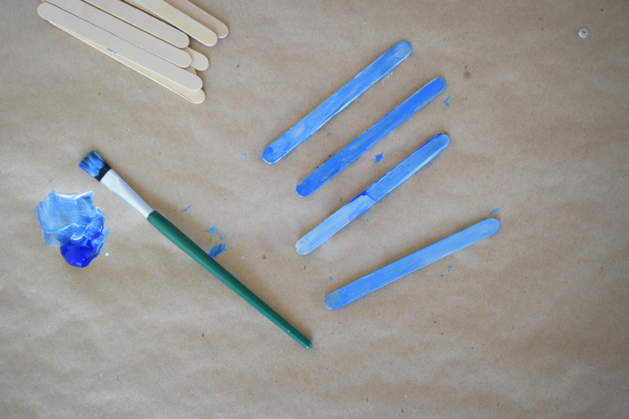 painted popsicle sticks